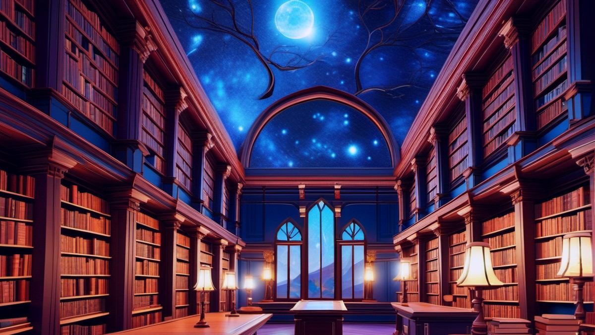 list of fantasy novels about magical libraries